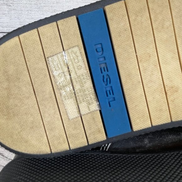 DIESEL Man's D-Cage Mid Hiker Boots Contrast Shoelaces Grunge Size 39 - Picture 9 of 16